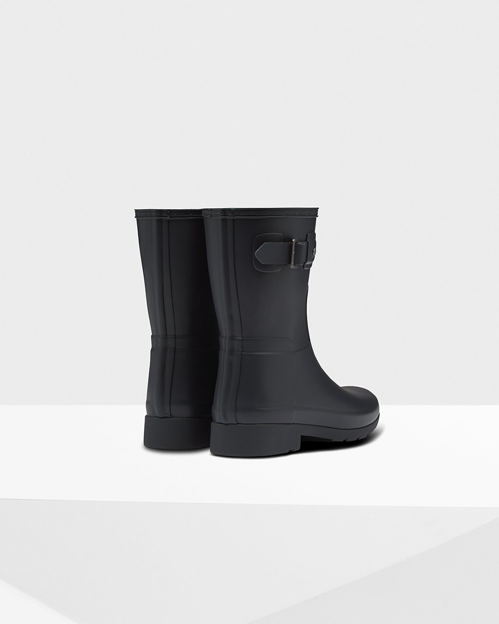 Hunter Mujer Refined Slim Fit - Botas de Lluvia Azul Marino - 196-LJPDRH